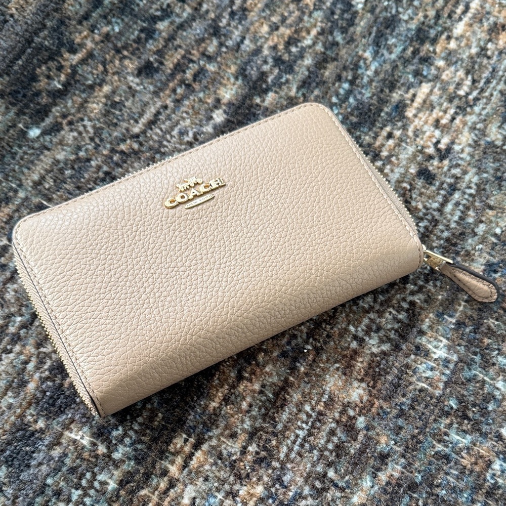 Coach Zip Around Wallet